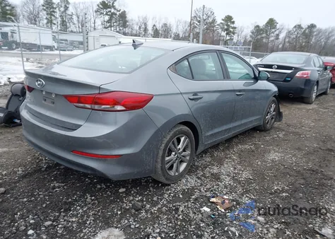 2018 Hyundai Elantra Value Edition из США, поврежденный, VIN KMHD84LF6JU567059